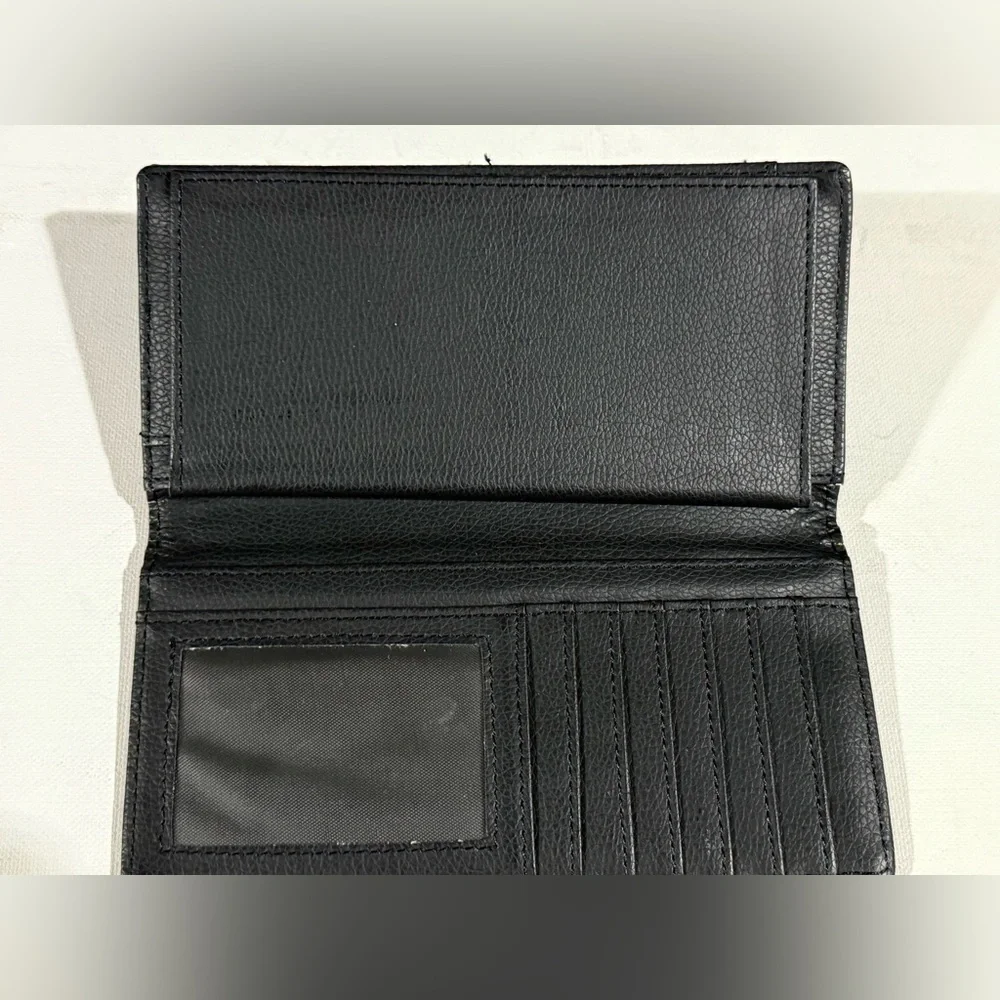 Black Leather Key & Card Holder